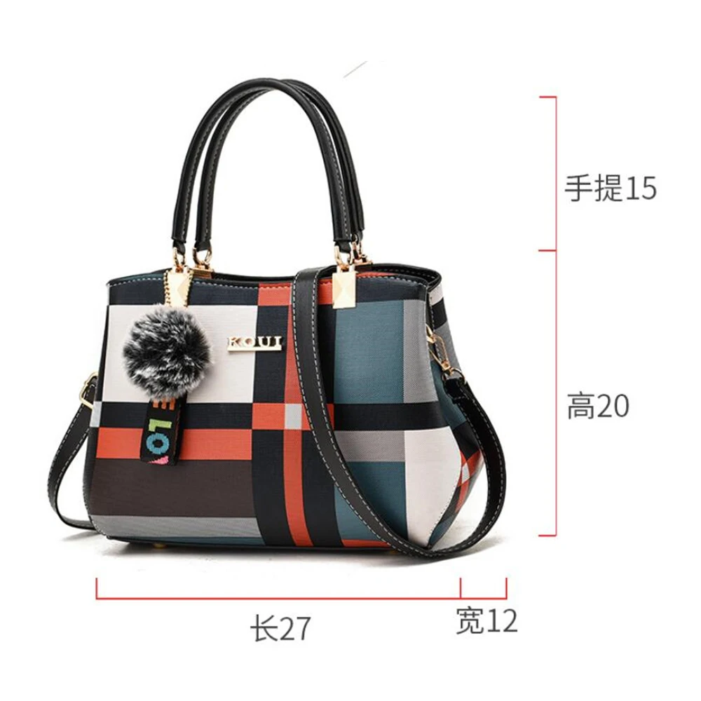 Luxury Designer Handbag for Women 2022 Trend Ladies Crossbody Bags Hairball Women's Shoulder Messenger Bag Brand Leather Totes