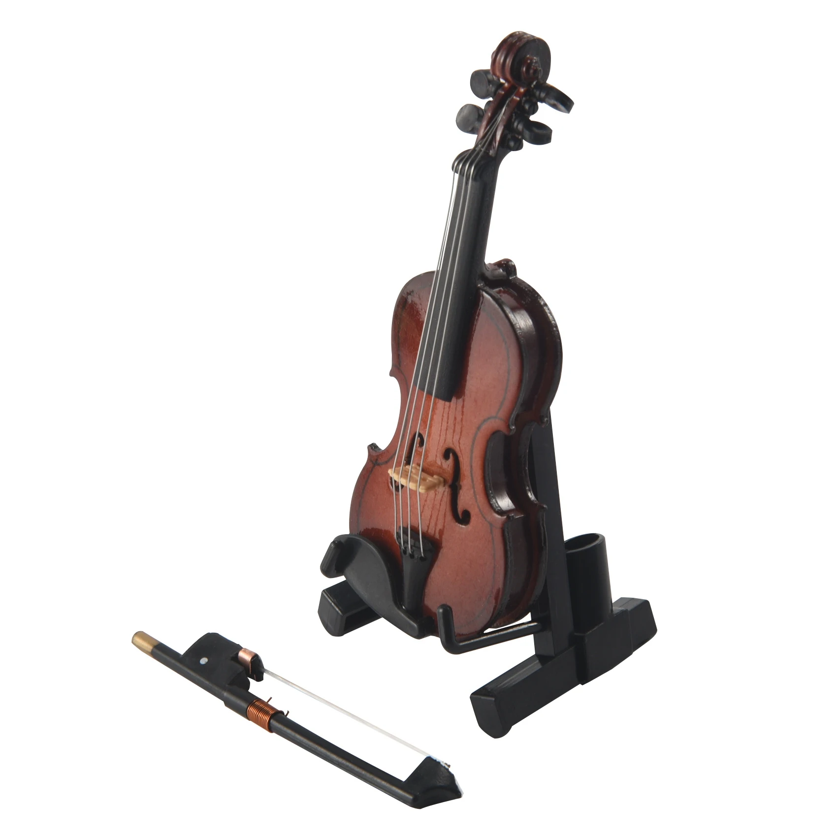 

Gifts Violin Music Instrument Miniature Replica with Case 8x3cm