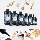 Полимерный клей для украшений сделай сам, твердый УФ-полимер для самостоятельного изготовления ювелирных изделий, отверждения под солнечным светом