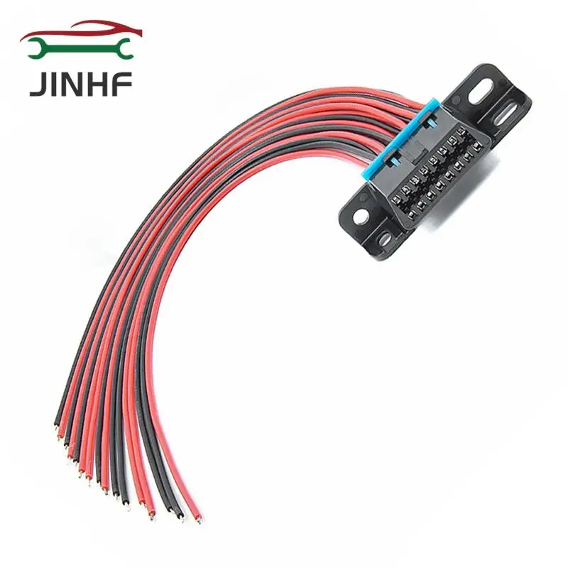 

1 шт., диагностический 16-контактный разъем OBD2, 30 см