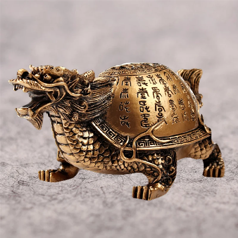

Амулет Удачи, долговечность, голова дракона, искусственное украшение для офиса, металлическое оформление, искусственные фигурки, подарок
