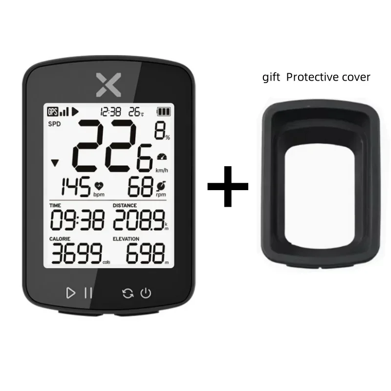 Велосипедный GPS-измеритель кода измеритель скорости шоссейный горный велосипед