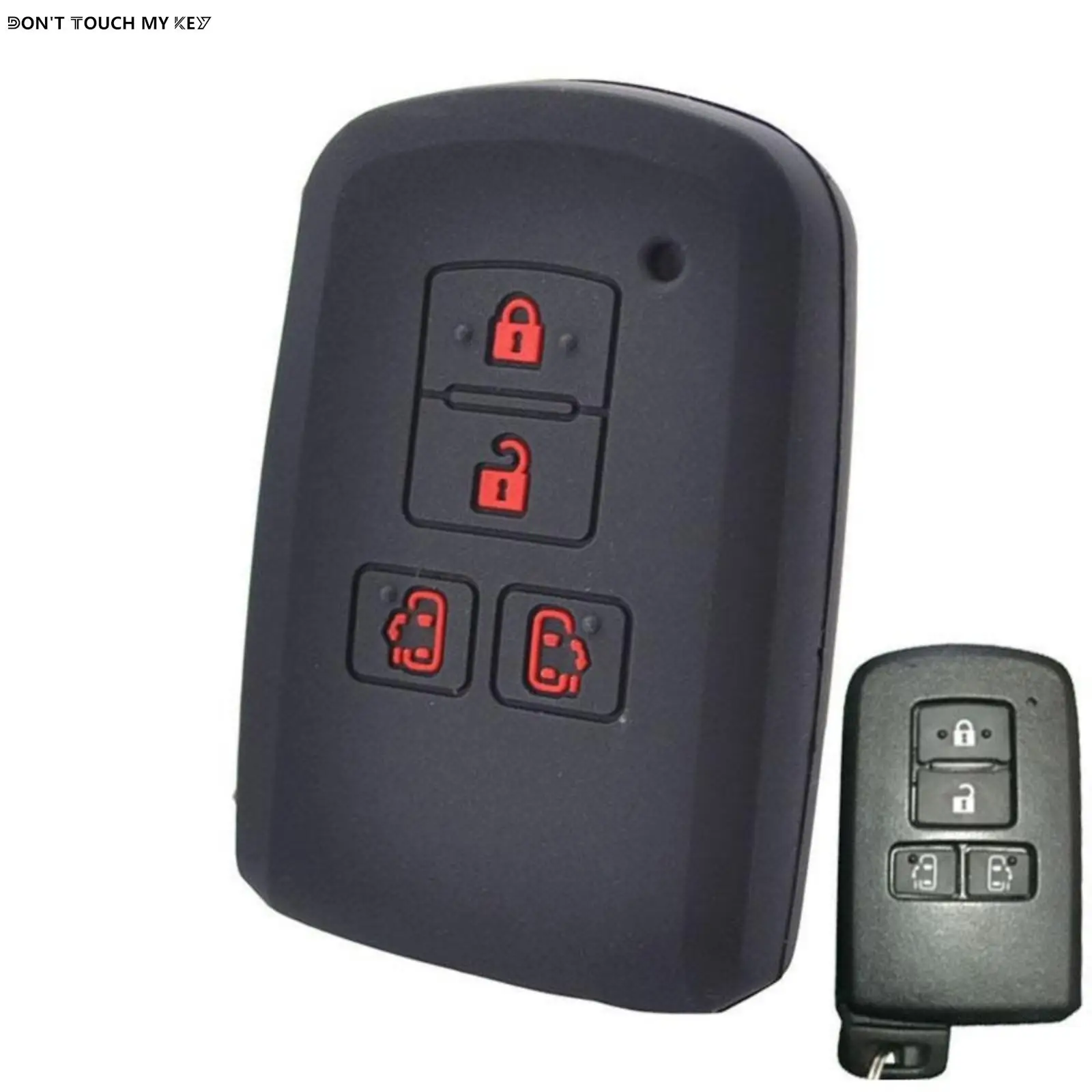 

Силиконовый чехол для автомобильного ключа для Toyota Sienta Alphard Voxy Noah Esquire Harrier, чехол с дистанционным управлением без ключа, защитная куртка, рукав