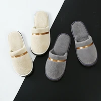 slippers women 5mm platform coral fleece slippers can be washed repeatedly disposable slippers can be used for hotel families