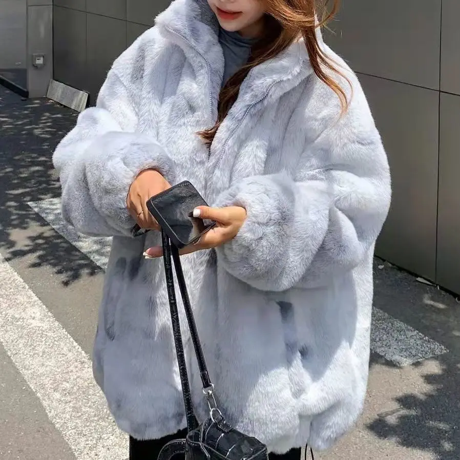 Best Coats Woman Winter 2022 Fur Coat Fur Thick Winter Office Lady Other Fur Yes Real Fur Long Coat