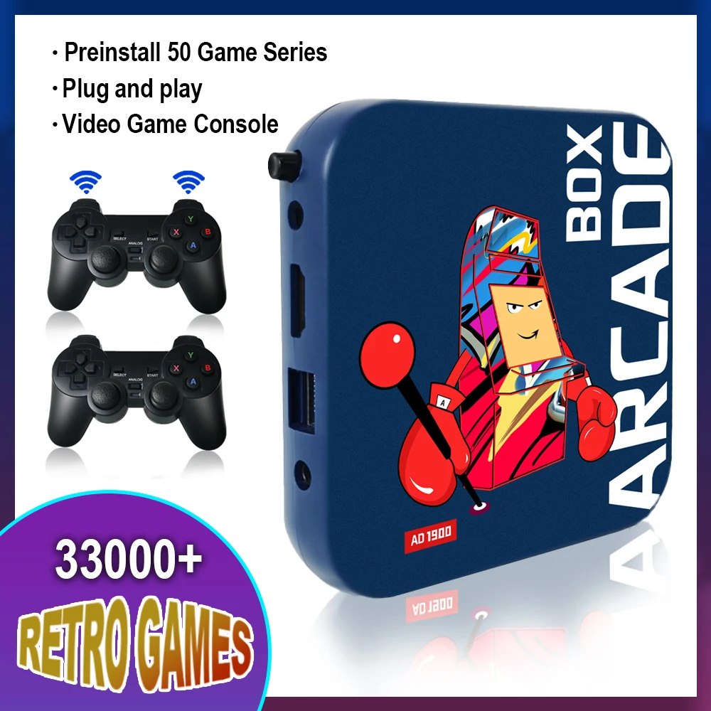 Аркадная игровая консоль для PS1/NDS/N64/Dreamcast/Naomi 64 ГБ мини в стиле - Цена: 7190.73