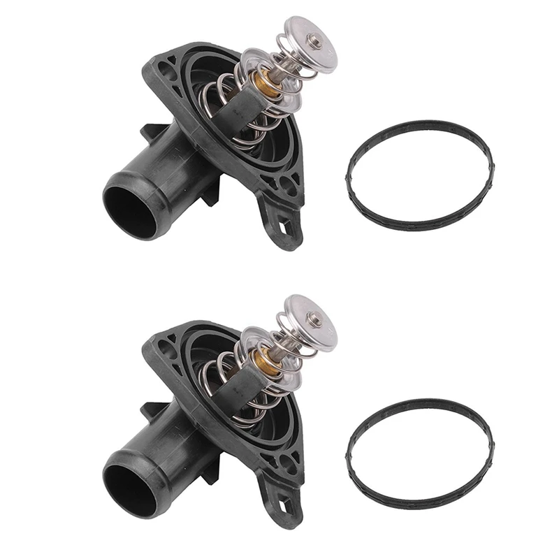 

2X Thermostat Housing & Gasket For Acura RSX Honda Civic CR-V CRV 19301PNA003