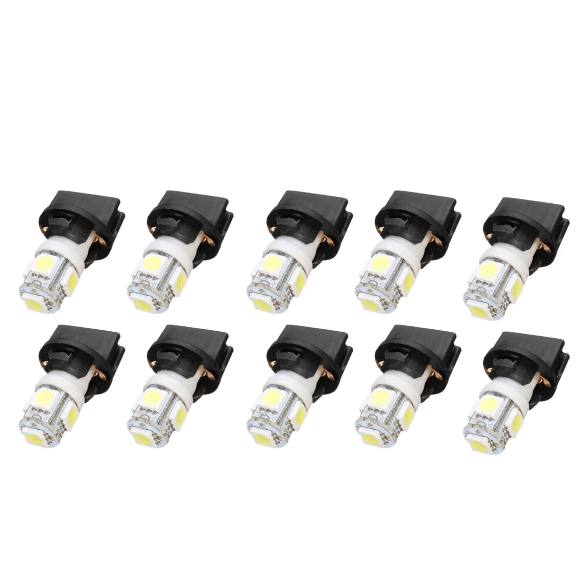

10X T10 White 5050 194 LED Bulbs Instrument Gauge Cluster Dash Light with