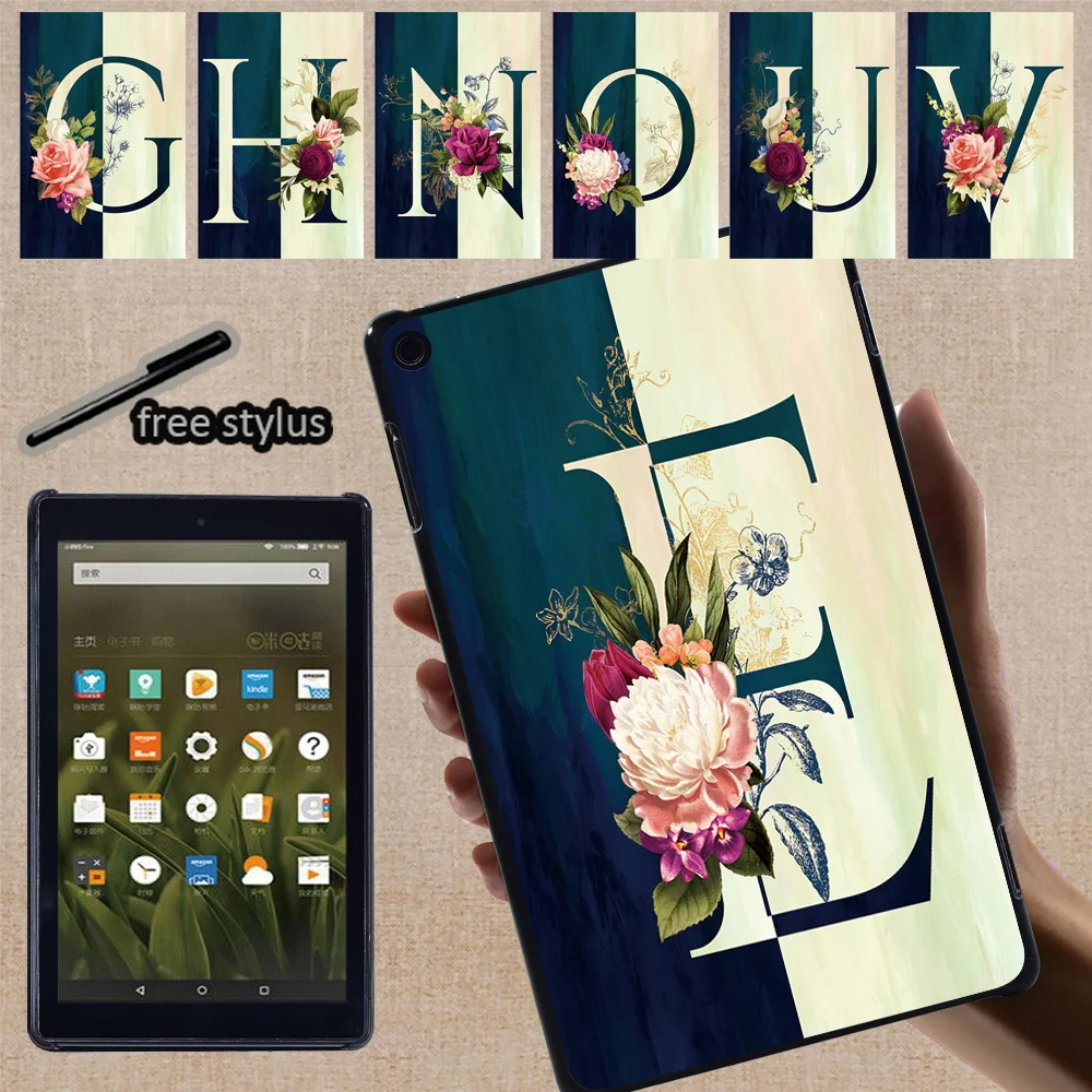 

Для HD 10 Plus Gen/5th/7th/9th/11th/Fire 7(5th 7th 9th)/HD 8 plus Gen/6th/7th/8th/10th Half Print Tablet Back Shell Protect чехол