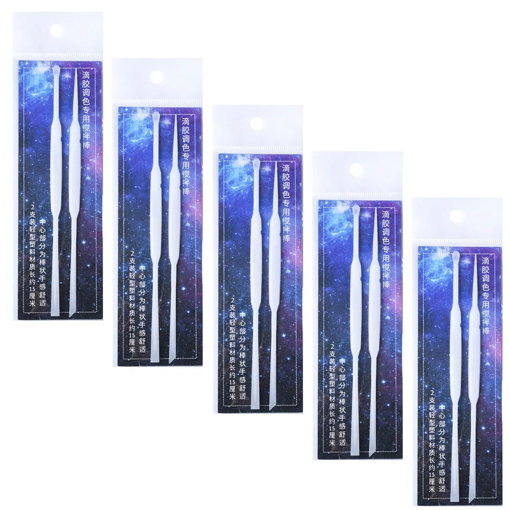

10 Pcs Resin Mould Jewelry Tool Crystal Epoxy DIY Accessory Supplies Stir Sticks Stirring Rod