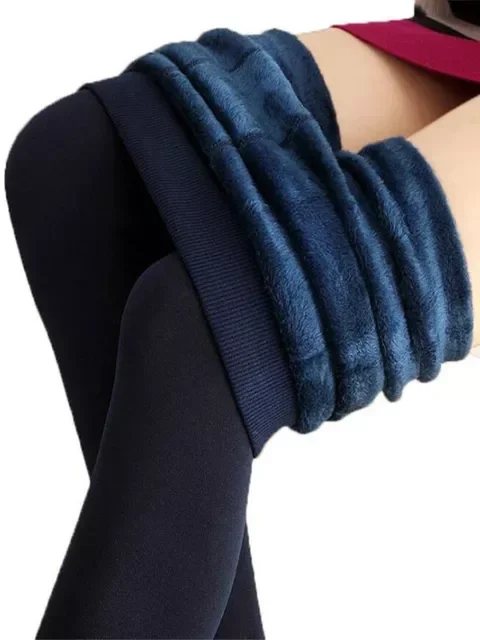 

YRRETY Trend Knitting HOT SALE 2022 Casual Winter New High Elastic Thicken Lady's Leggings Warm Pants Skinny Pants For Women