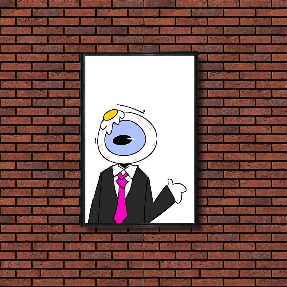 Фото Постеры TAXDUO с изображением Wemmbu Eggchan, настенные картины, подарок для гостиной, ресторана, бара, большой декор №5