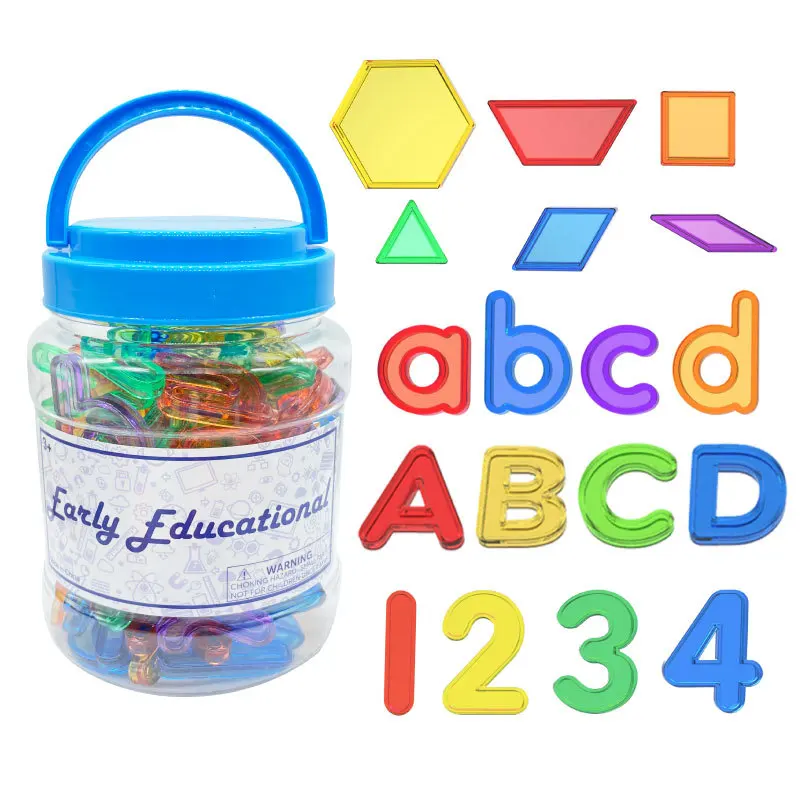 

Montessori Light Table Toys Color Learning Educational Montessori Sensory Toys For Children Language Materials Letters E1865H