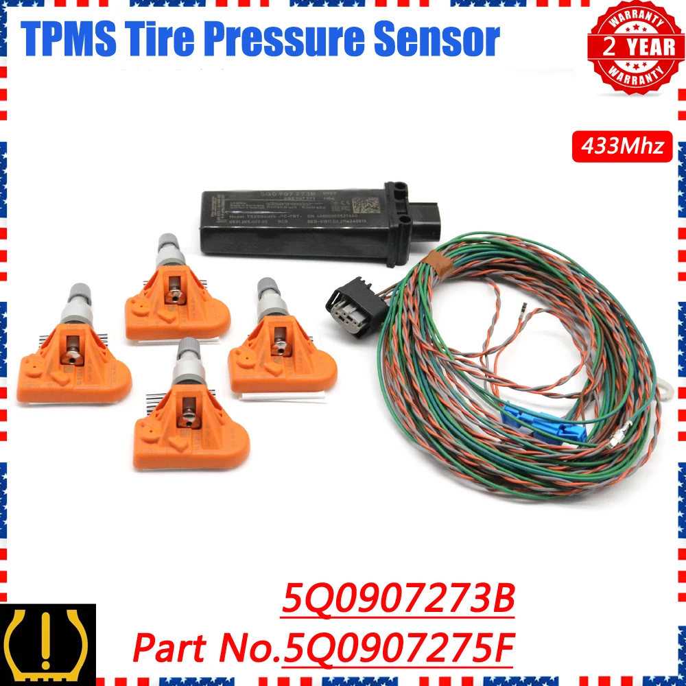Автомобильный датчик давления в шинах TPMS 5Q0907275F 5Q0907273B для Volkswagen MQB Polo Beetle Golf Tiguan Sharan Passat CC Audi A3 Автомобильный датчик давления в шинах TPMS 5Q0907275F 5Q0907273B для Volkswagen MQB Polo Beetle Golf Tiguan Sharan Passat CC Audi A3