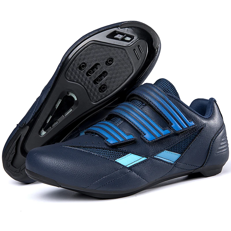 

Men Women Sport Road Cycling Shoes Outdoor Men Professional Speed Bicycle Shoes Blue Balck Women Bike Sneakers Trainer