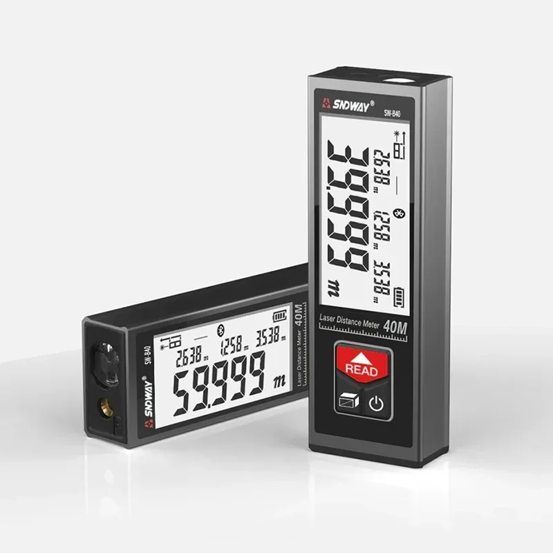 SNDWAY SW B40 B50 B60 Лазерный дальномер Перезаряжаемый цифровой Мини-лазерный Trena