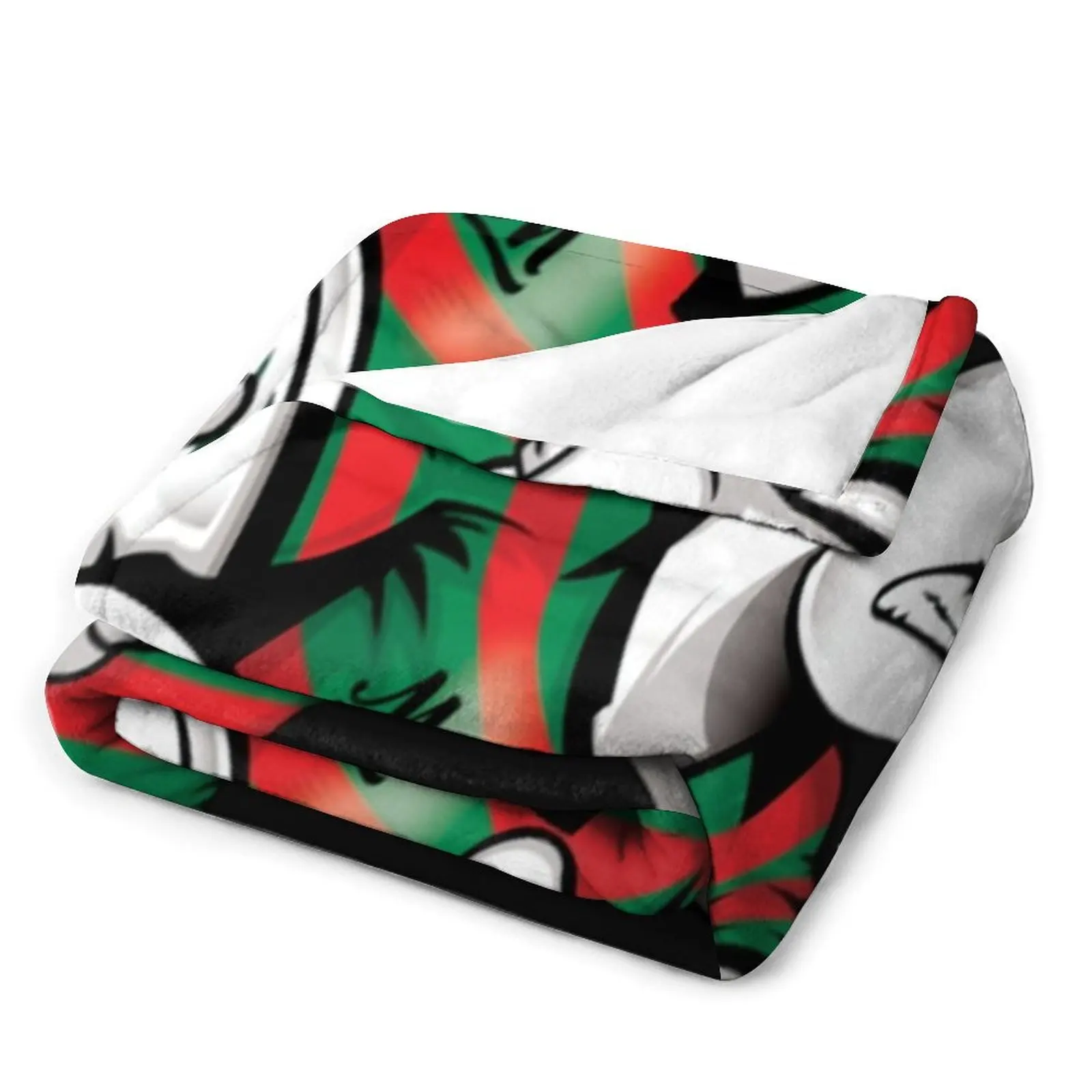 Детское фланелевое одеяло в клетку