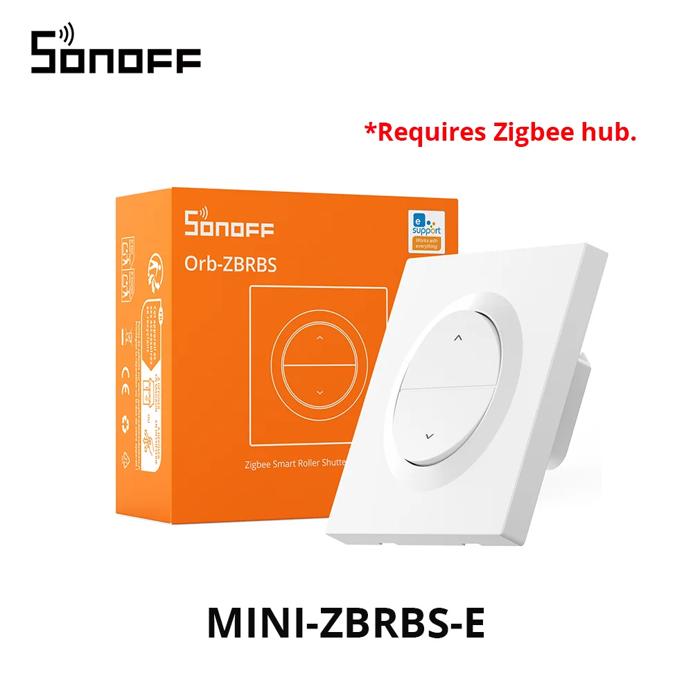 

SONOFF MINI-ZBRBS-E Умный выключатель для роллетов