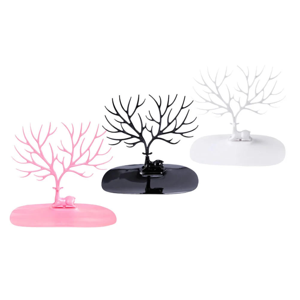 

3 Organizer Rack Display Display Holder Stand for Necklace Earring