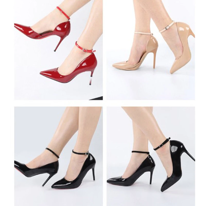 

Шнурки на высоком каблуке с защитой от падений, без заказа, кожаные шнурки на высоком каблуке, без пятки, с защитой от падения каблука