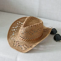 women caps pretty breathable lightweight wide brim sun protection summer cap outdoor hat summer cap cowboy hat