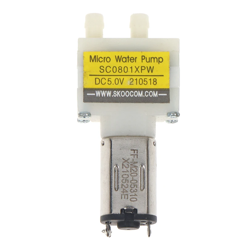 

Micro Mini M20 Water Pump DC 3.7-5V Tiny Diaphragm Pump Self-priming Pump