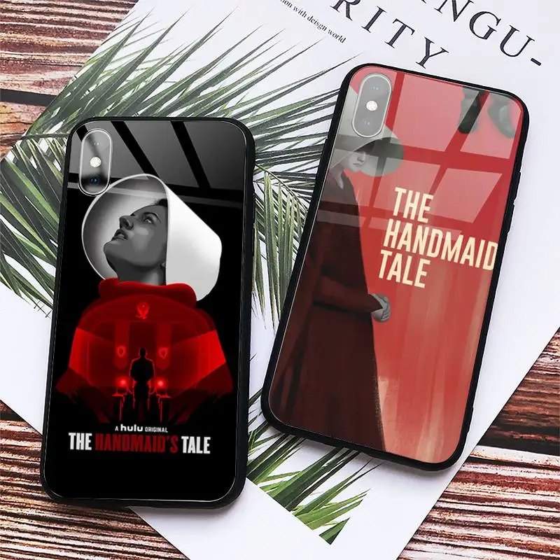 

The Handmaids Tale tv show Phone Case Tempered glass For iphone 11 12 13 PRO MAX mini 6 7 8 plus X XS XR