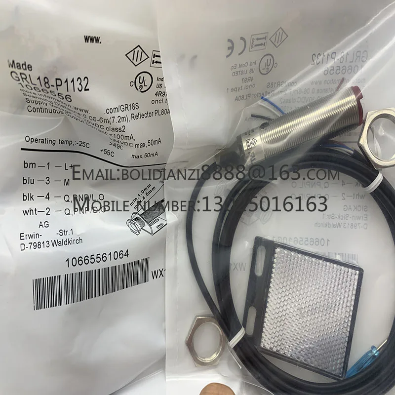 Новый датчик приближения GRL18-P2432/P2431V/P1132/P1137/P2437/P1131V/P2457/N2432 В наличии