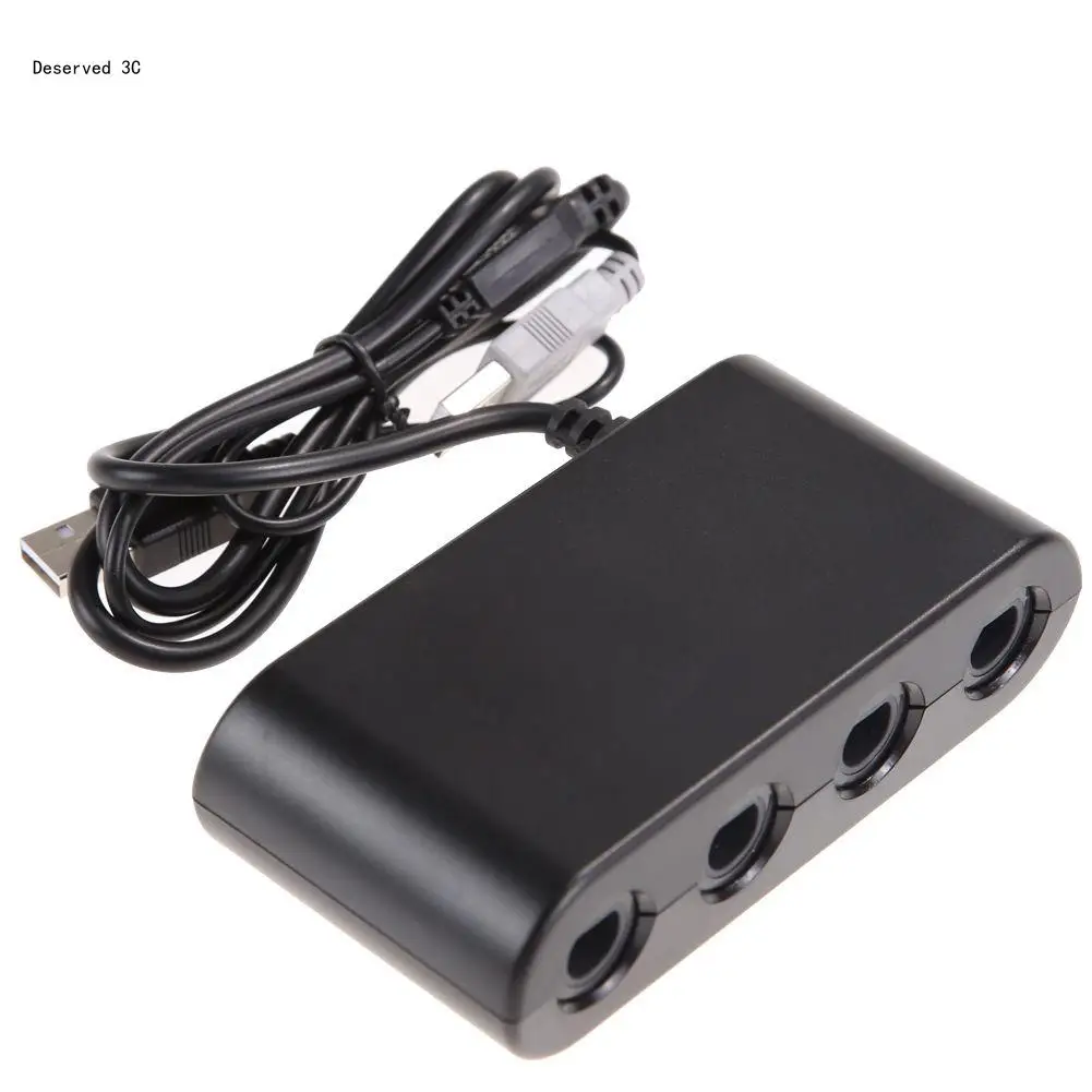 

R9CB Compact Gamecube Controller Adapter Supports Super for . for Wii