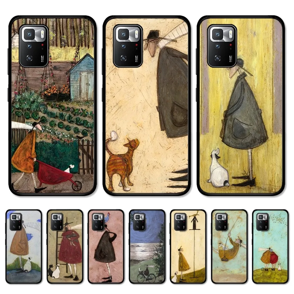 Чехол для телефона Sam Toft Art Redmi 5 6 7 8 9 10 Plus Pro A GO K20 K30 K40 F3 Fundas