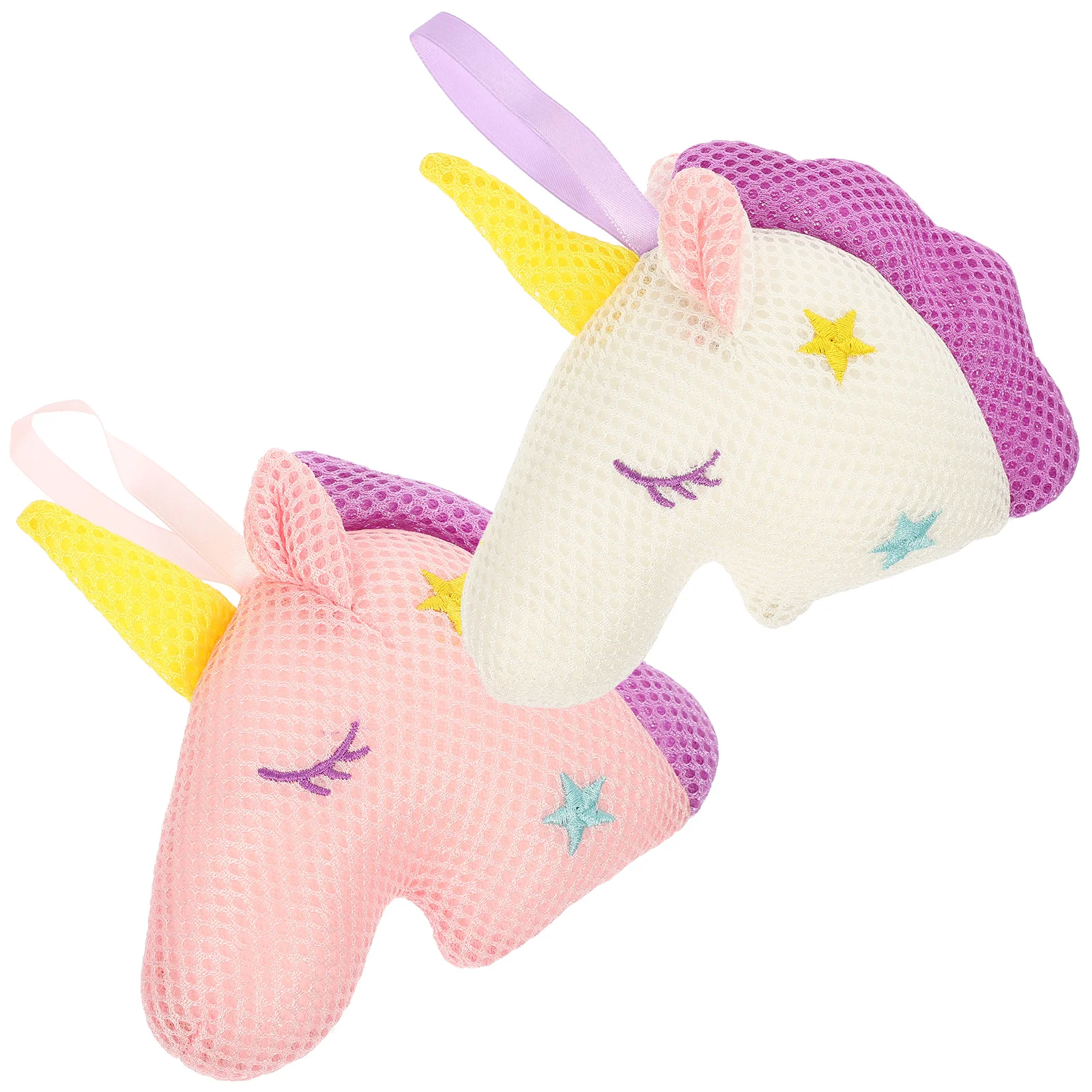 Слойка для душа Шарик Единорог Губка ванны Сетка Cat Pp Хлопковая отшелушивающая