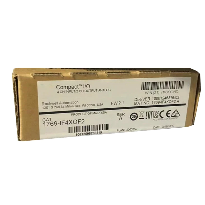 

100% Новый оригинальный 1 год гарантии 1769-IF4XOF2