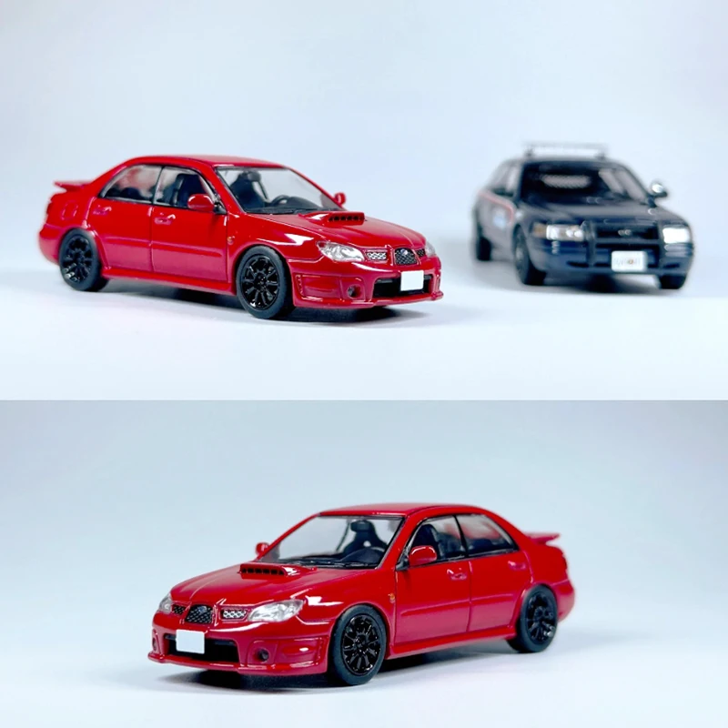 RollinFuruya, литой под давлением масштаб 1:64, комплект из сплава Crown CVSubaru Impreza, модель автомобиля для взрослых и детей, коллекция сувенир, подарочный дисплей (art.: 3920cfcbbe747) - 3920cfcbbe747