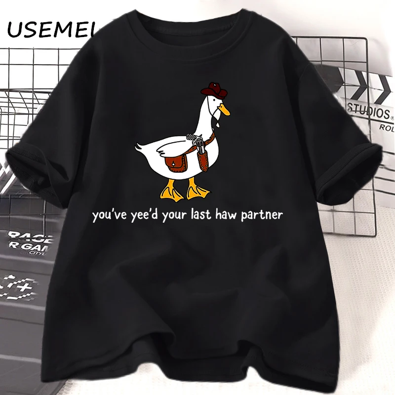 Футболка с рисунком You Just Yee ɽ Your Last Haw для мужчин и женщин забавная Повседневная