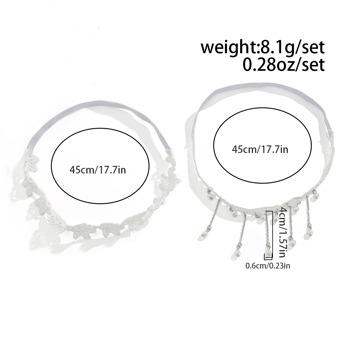 2 шт./комплект женский кружевной браслет с кисточками
