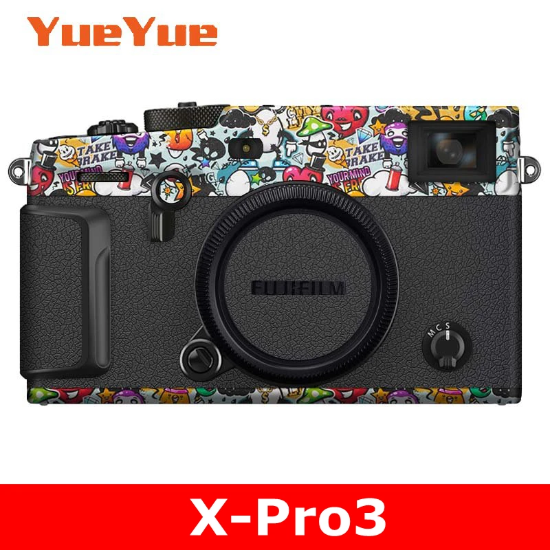 

Для Fuji Fujifilm XPro3 X-Pro3 наклейка на камеру против царапин покрытие защитная пленка защита для тела кожаный чехол