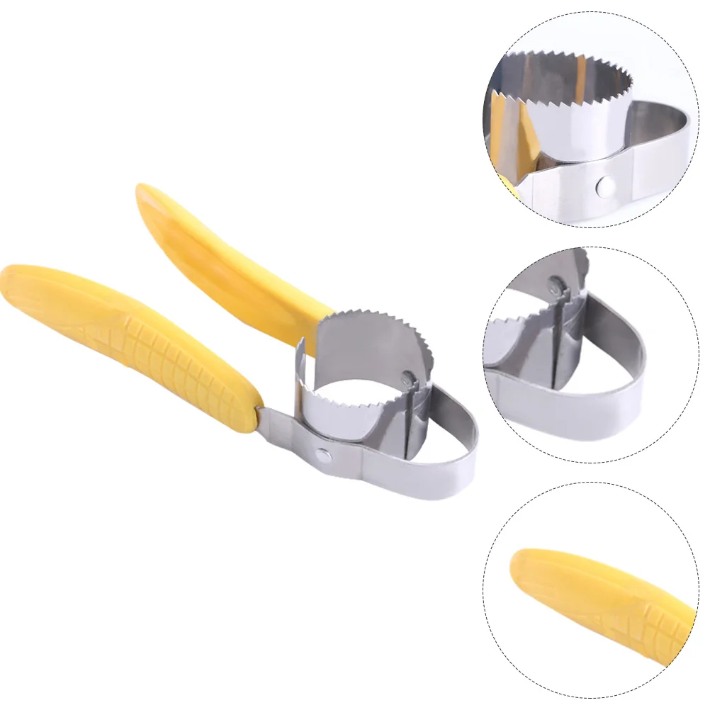 

Corn Peeler Cobslicer Shucker Stripper Tools Tool Manual Remover Separator Scraper Pitter Prep Off Thresher Kitchen Holders