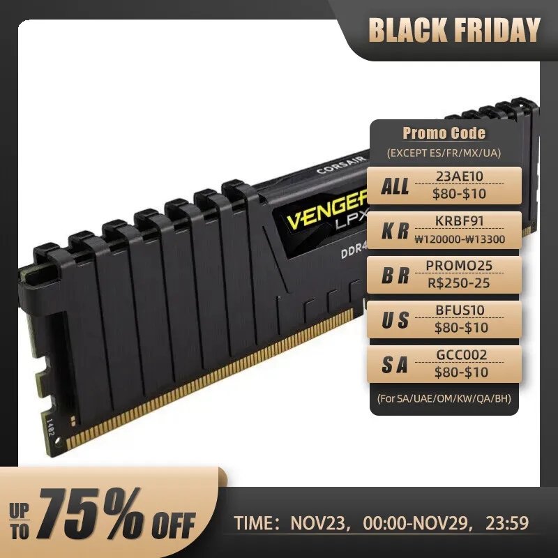 CORSAIR DDR4 RAM Desktop Memory