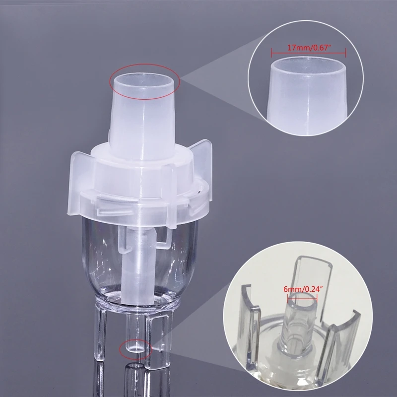 

2Pcs Inhale Nebulizer Silent Ultrasonic Inalador Nebulizador 6ml Atomized Cups Medicine Atomized Cup Drop Shipping