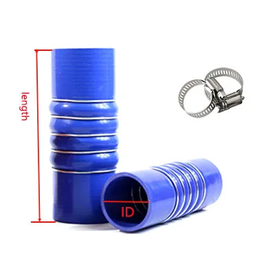 

Синий силиконовый шланг для интеркулера ID45-100