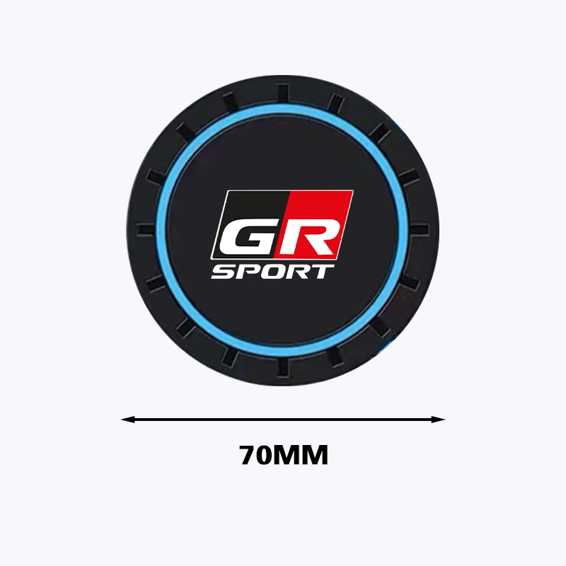 2 шт. автомобильные противоскользящие Чехлы для toyota gr sport