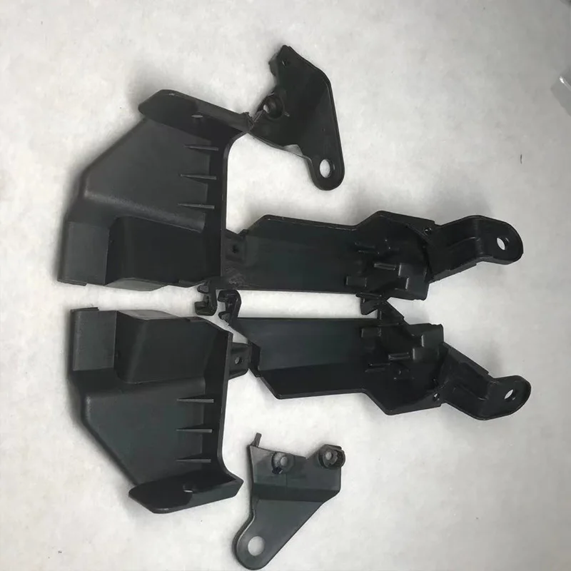 

Для Lexus LX570 2015-2020 комплект для ремонта фар защитный круг запасные части для левых и правых фар черный пластиковый коготь