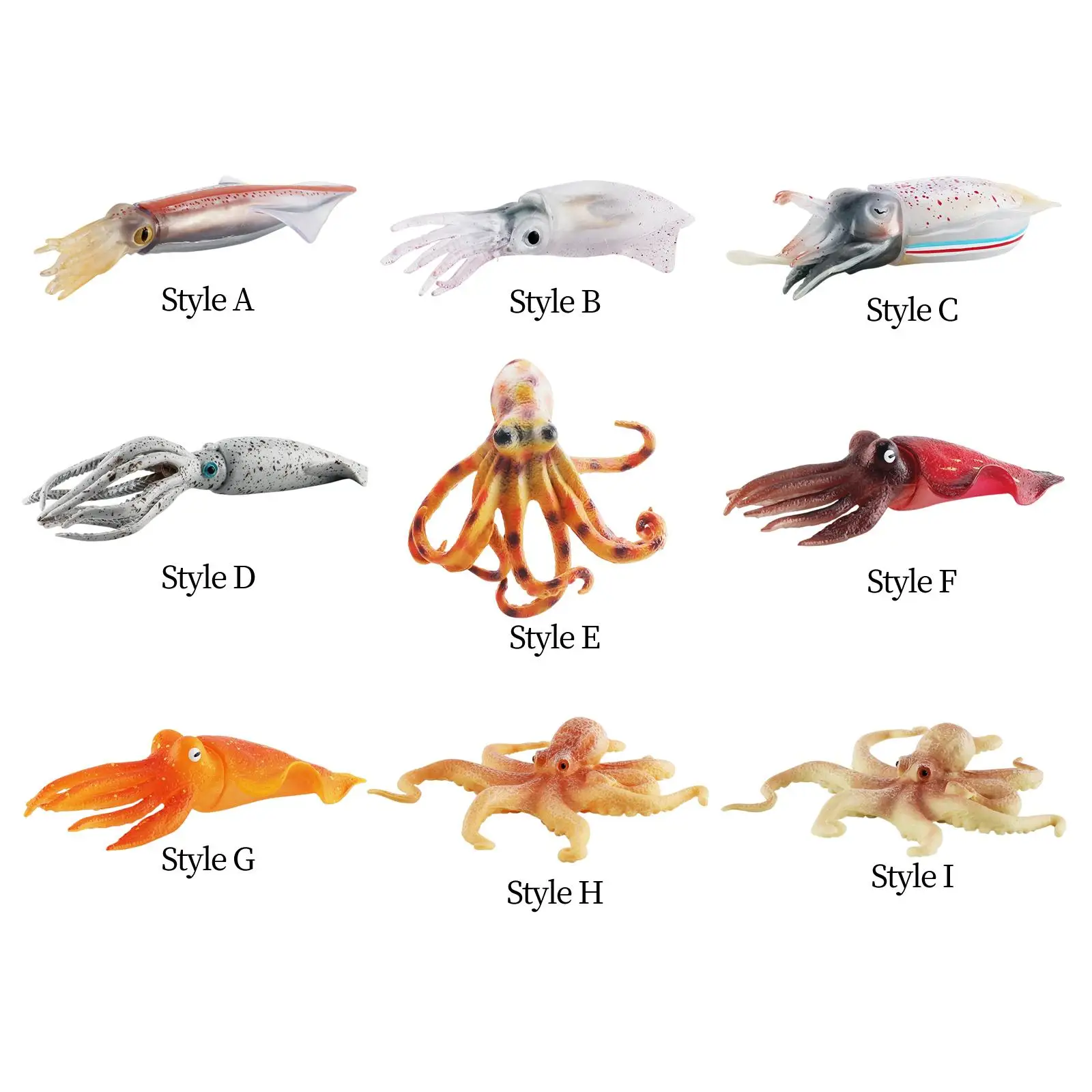 

Модель морских животных, фигурки, познавательная игрушка в ванну, фигурки животных, развивающая Игрушечная модель животного, товары для рук...