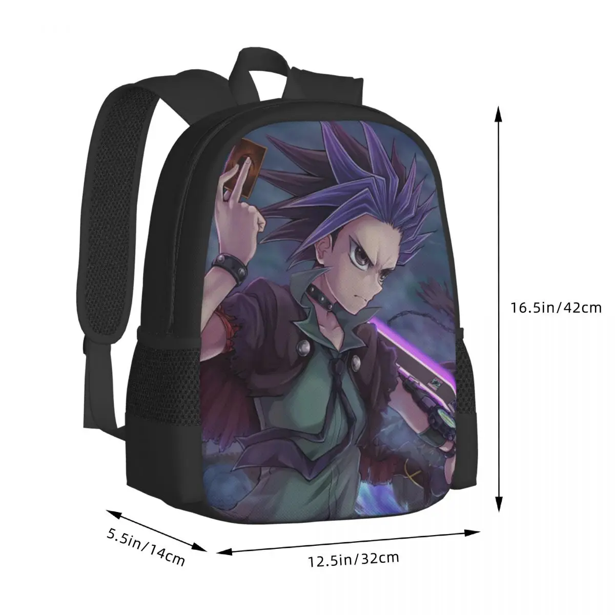 Yugioh Backpack for Girls Boys Travel RucksackBackpacks for Teenage school bag