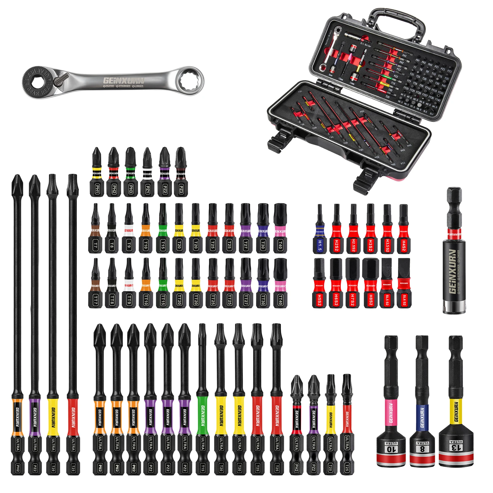 

Набор инструментов Geinxurn 66 предметов