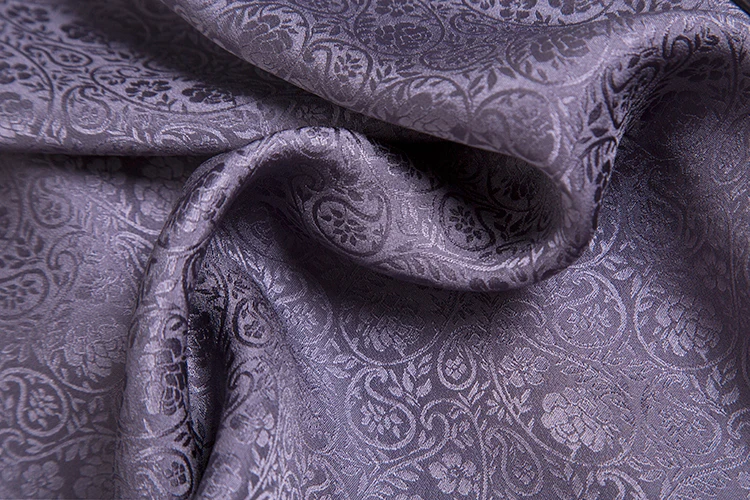 Женский жаккардовый Атласный топ удобный пурпурный из 2024 натурального шелка