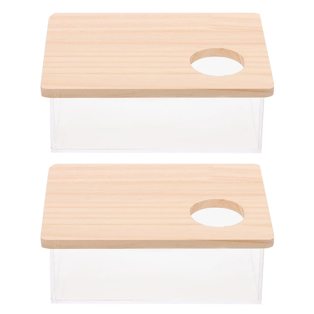 

Hamster Bath Sand Bathtub Bathroom Small Box House Pet Hideout Chinchilla Rat Toilet Container Animal Hut Bedroom Dry Case Daily