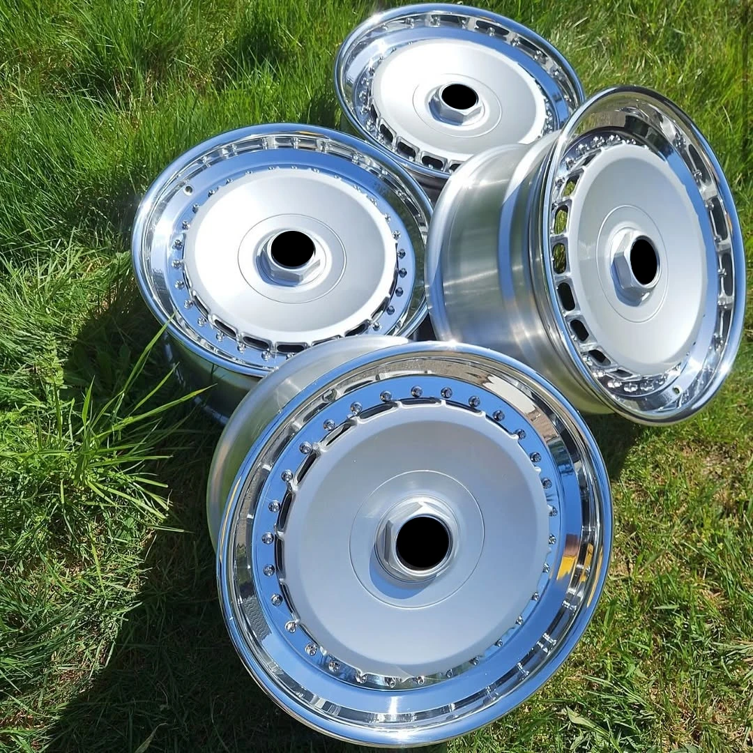 Фото Кованый 3-х предметный 5X120 для BMW E30 M3 E60 535I E24 M6 E36 F82 E28 E46 F82 M4 Колеса 15 16 17-дюймовый автомобильный диск из сплава на заказ №2