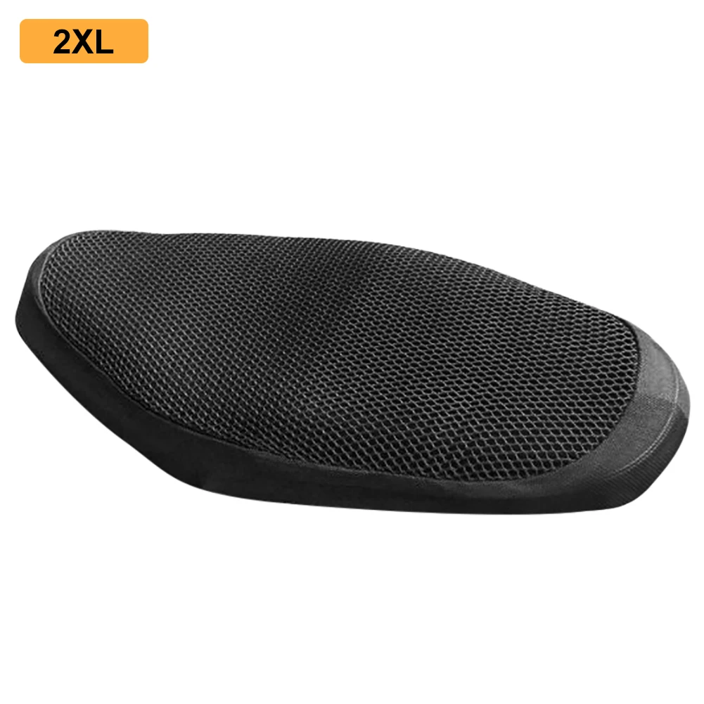 Фото Чехол для подушки мотоциклетного сиденья M/L/XL/XXL сетчатый 3D защитный изоляционный чехол для подушки Универсальный для электрического велос... №2
