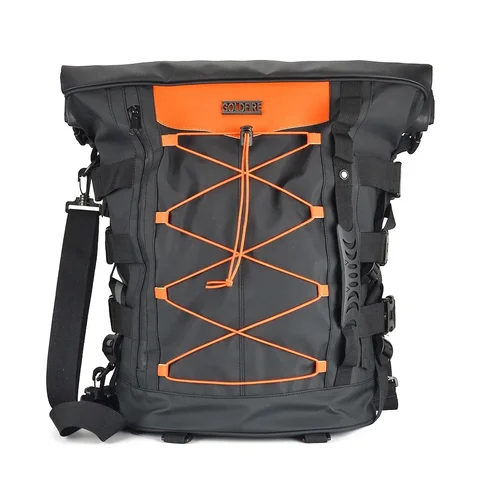 Вместительная водонепроницаемая сумка 30-65L для мотоцикла, сумка для путешествий, багажная сумка, рюкзак для Harley Goldwing, аксессуары